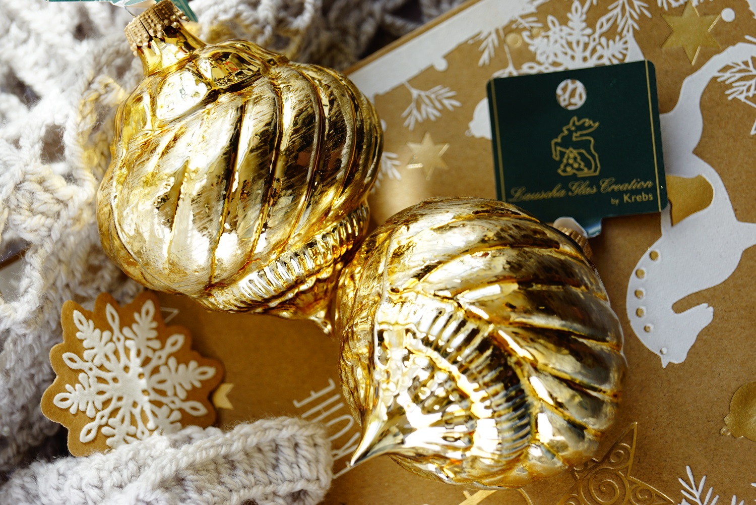 Christbaumkugel Glas mundgeblasen handgemacht lauscha Barock Ornament