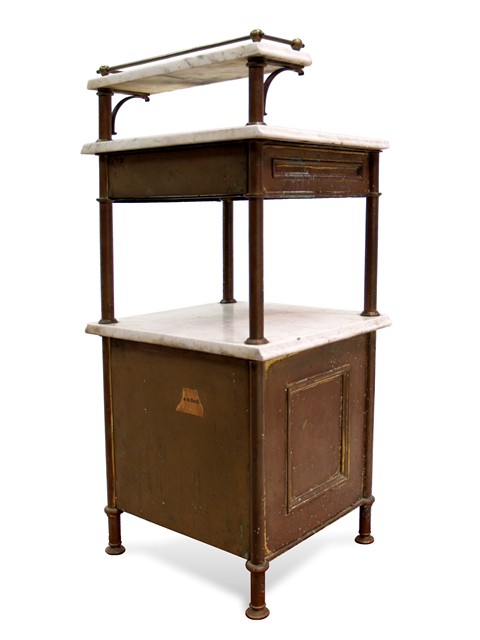 vintage kommode messing