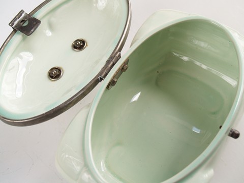 antike Keksdose Keramik