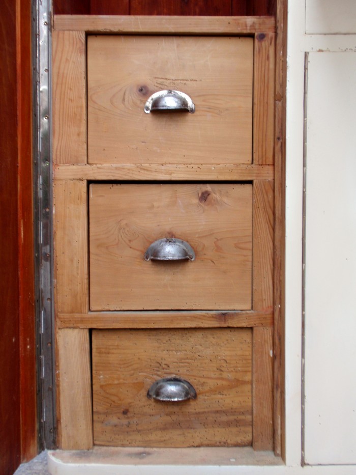 Vintage Küchenschrank antik Omas Krämerladen Möbel