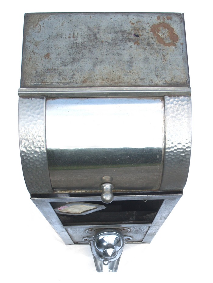 Kaffeeschütte silbern