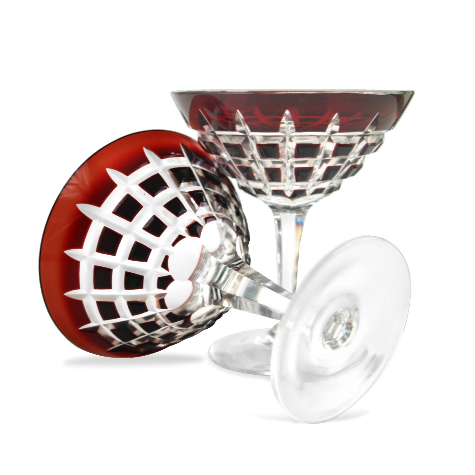 Martiniglas geschliffen