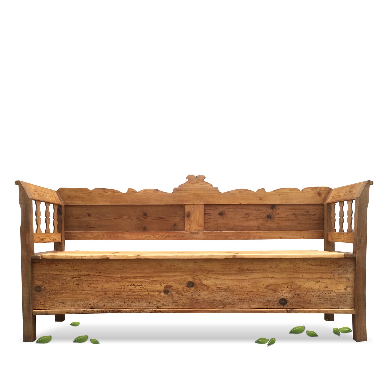 Truhenbank Weichholz