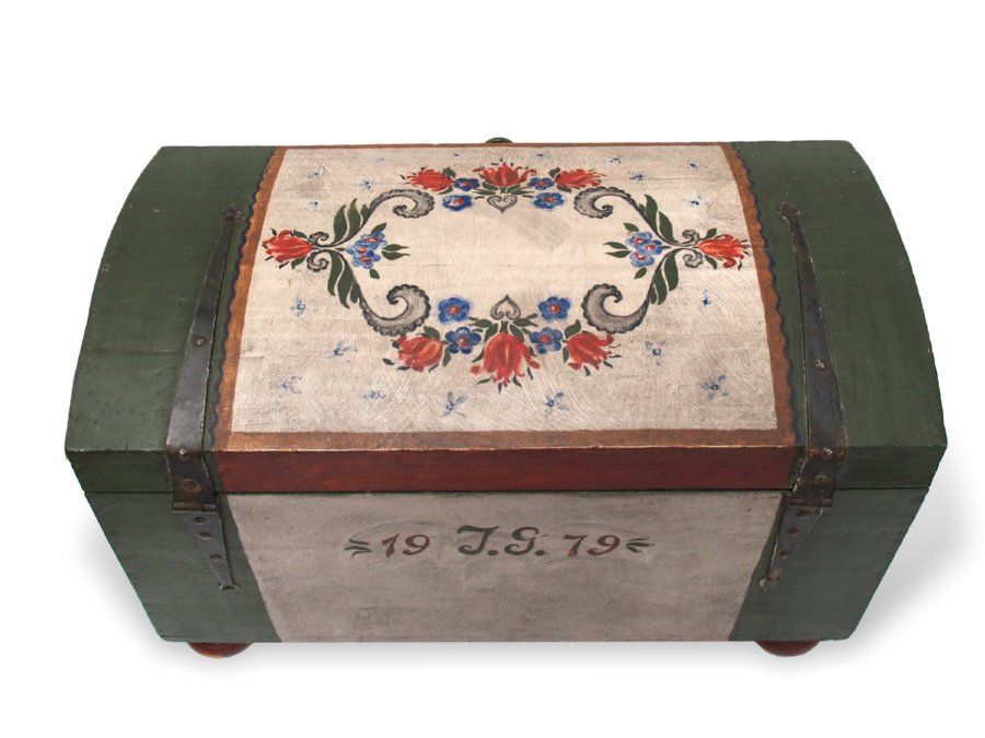 Bauerntruhe Truhe handbemalt