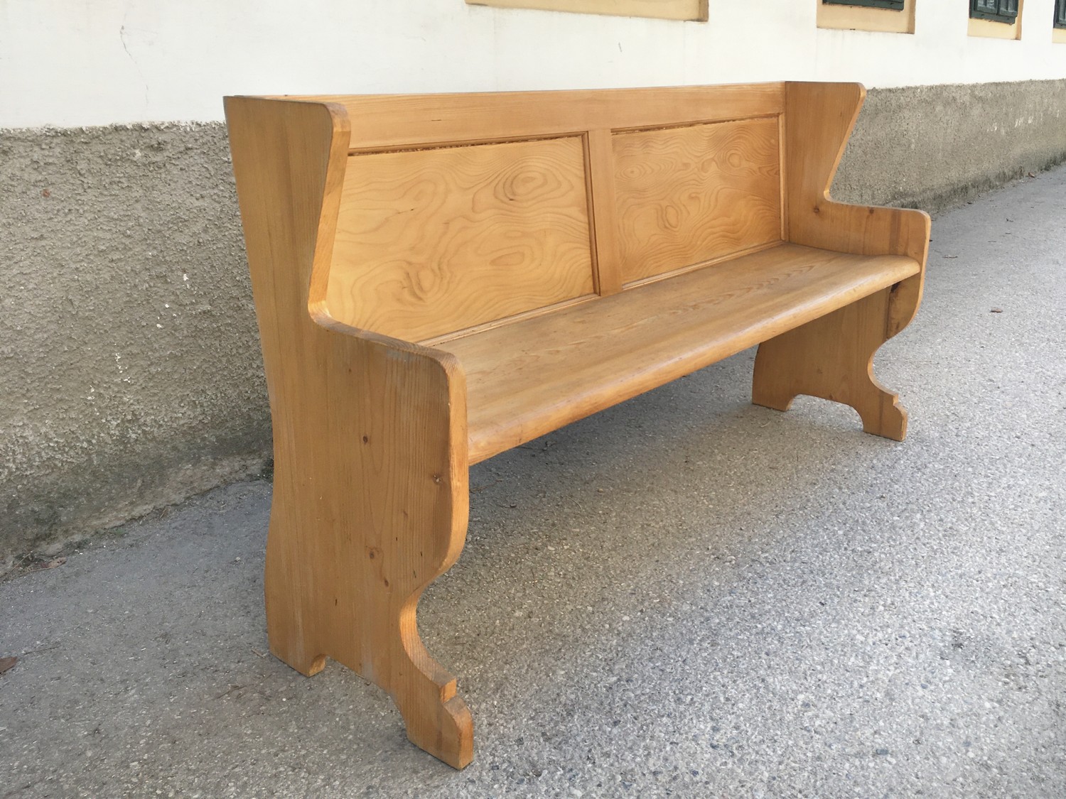 Küchensitzbank Massivhzolz rustikal Weichholz altes Landhaus Möbel um 1960 alt