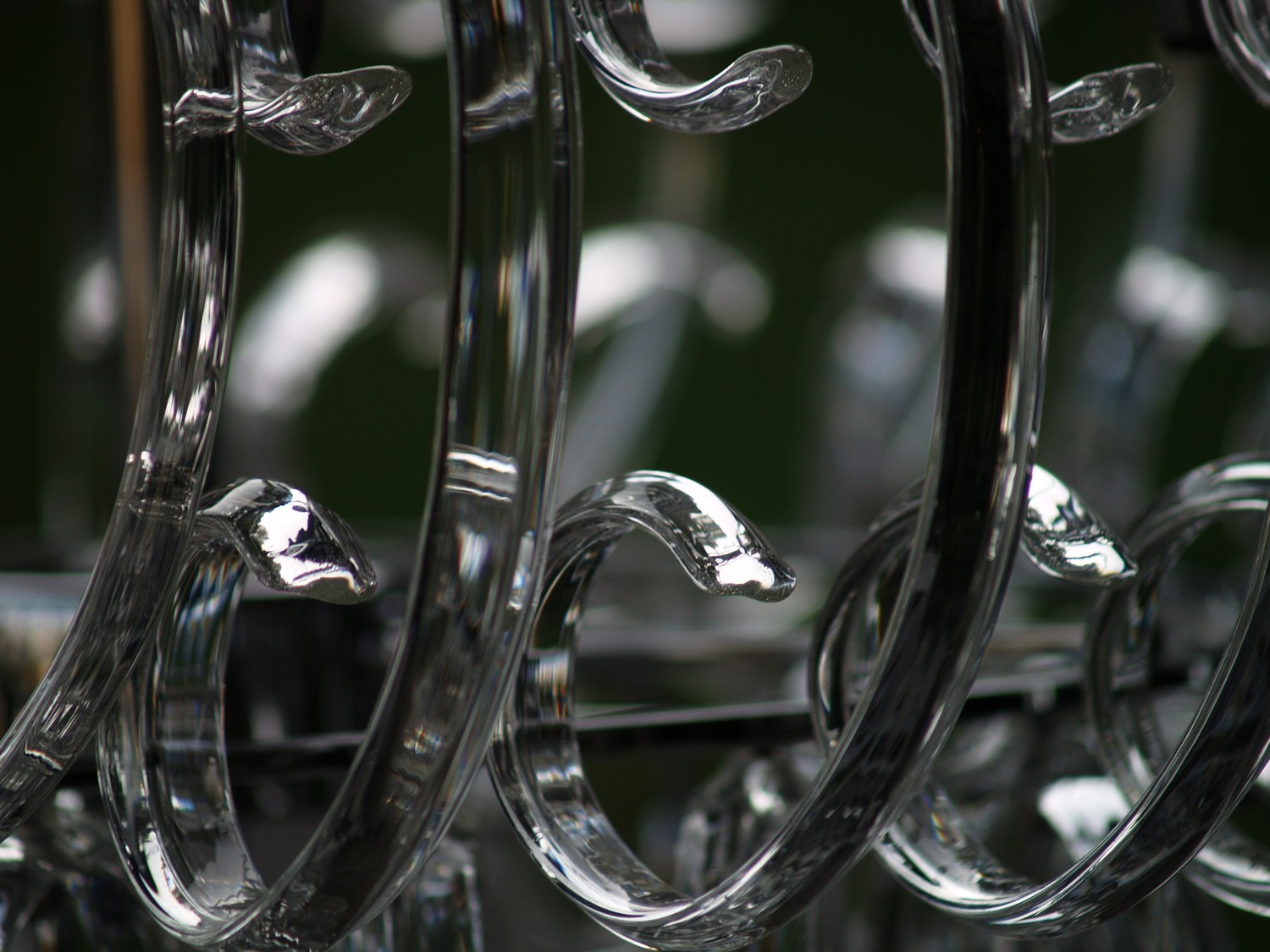 Luster Orion Wien Bleikristall Hängelampe Chrom Leuchter "Gavino"