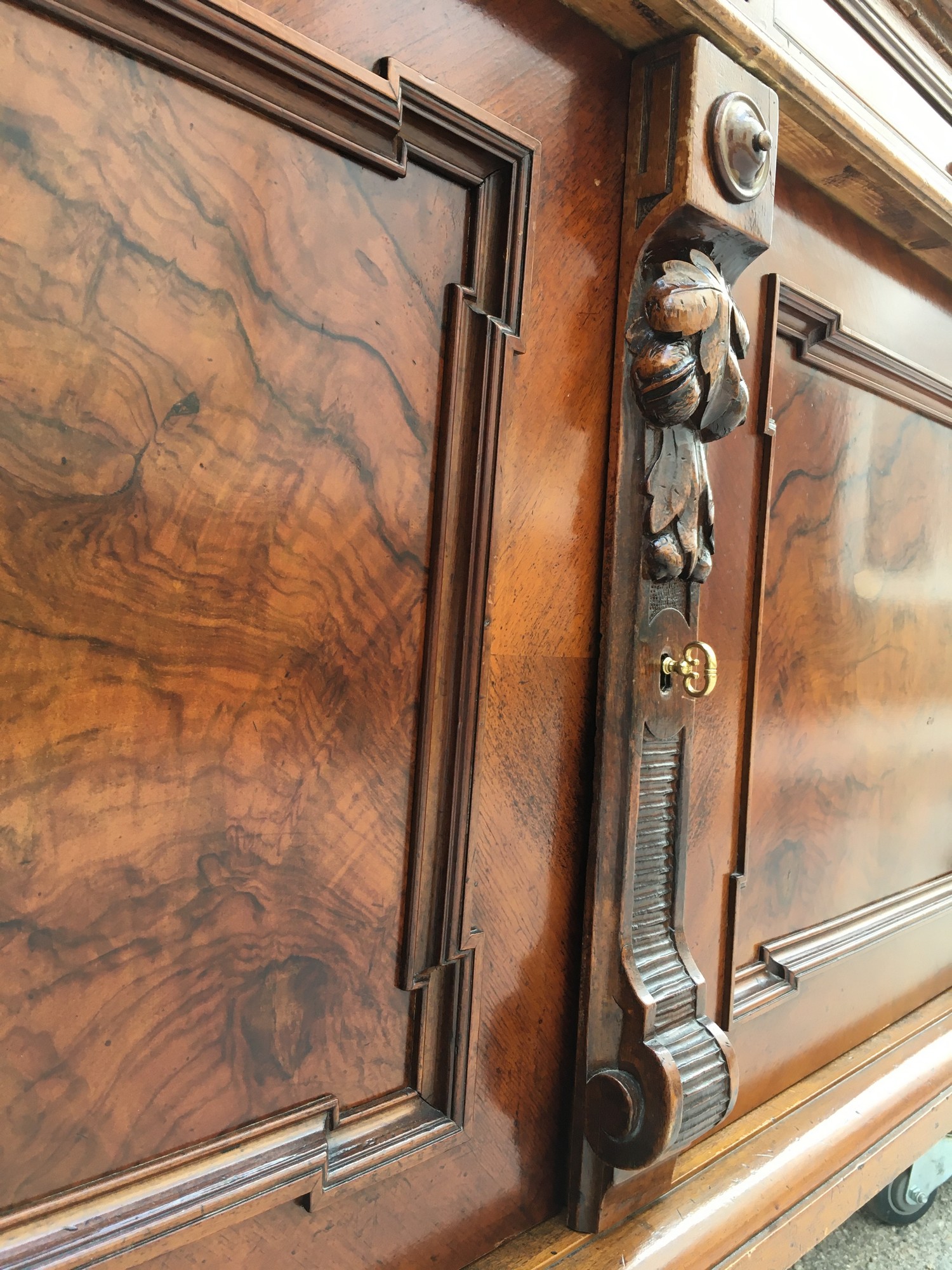 Kommode antikes Möbel Sideboard Anrichte Marmorplatte