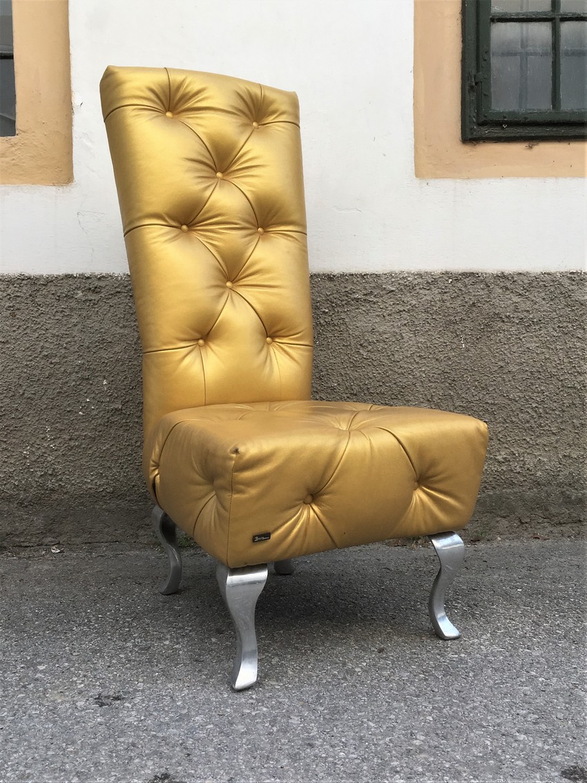 Bretz Stuhl gold