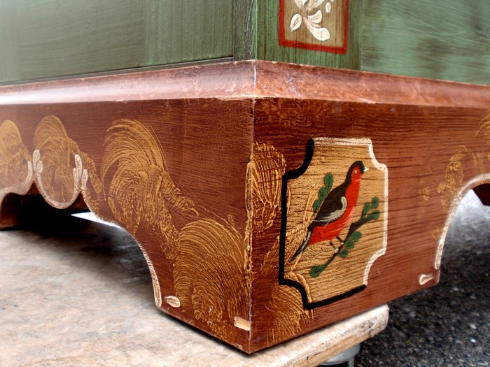 Voglauer Kleiderschrank grün Anno