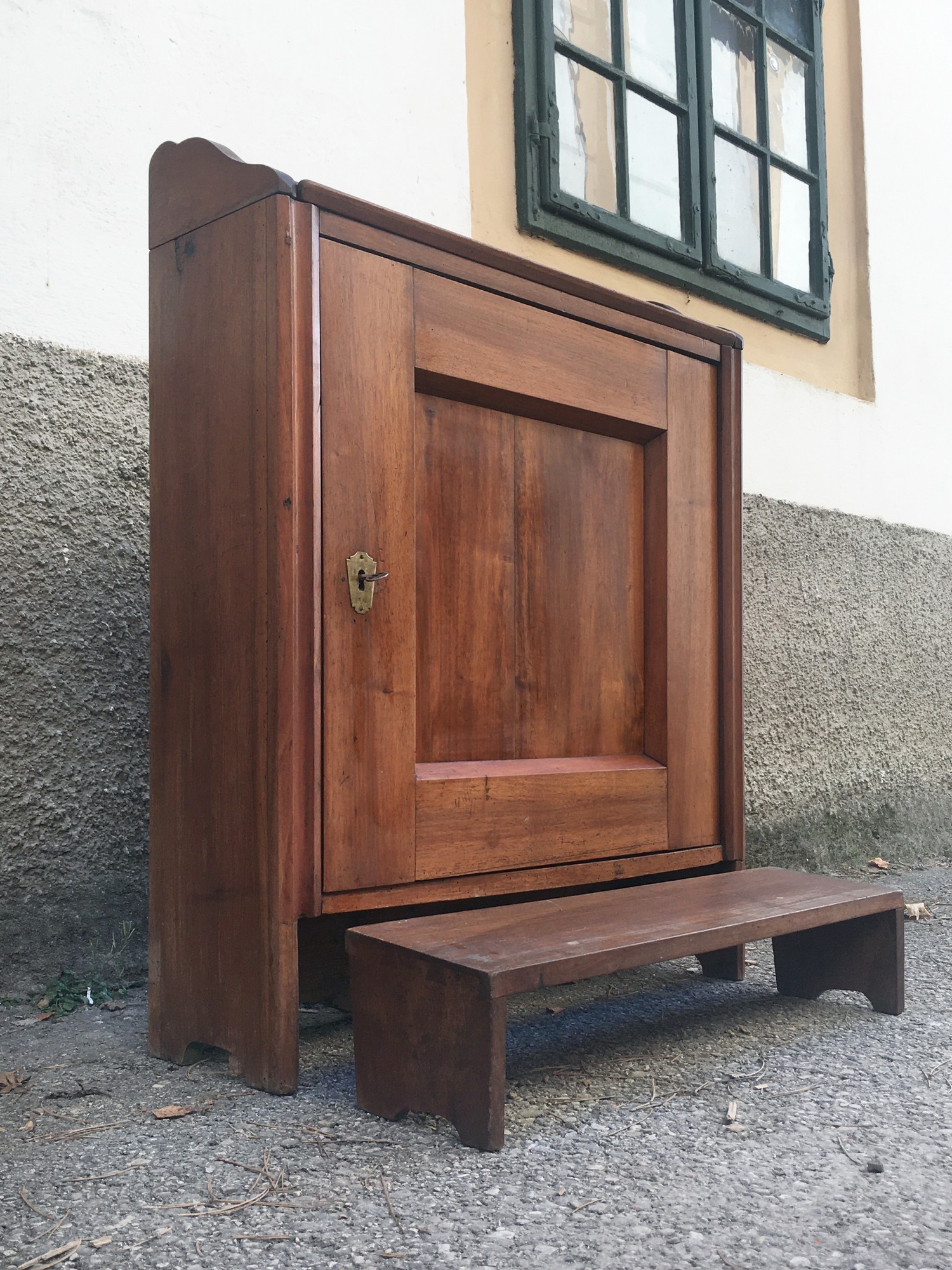 Betkommode Betstuhl Kommode Klostermöbel Original antik Kniebank