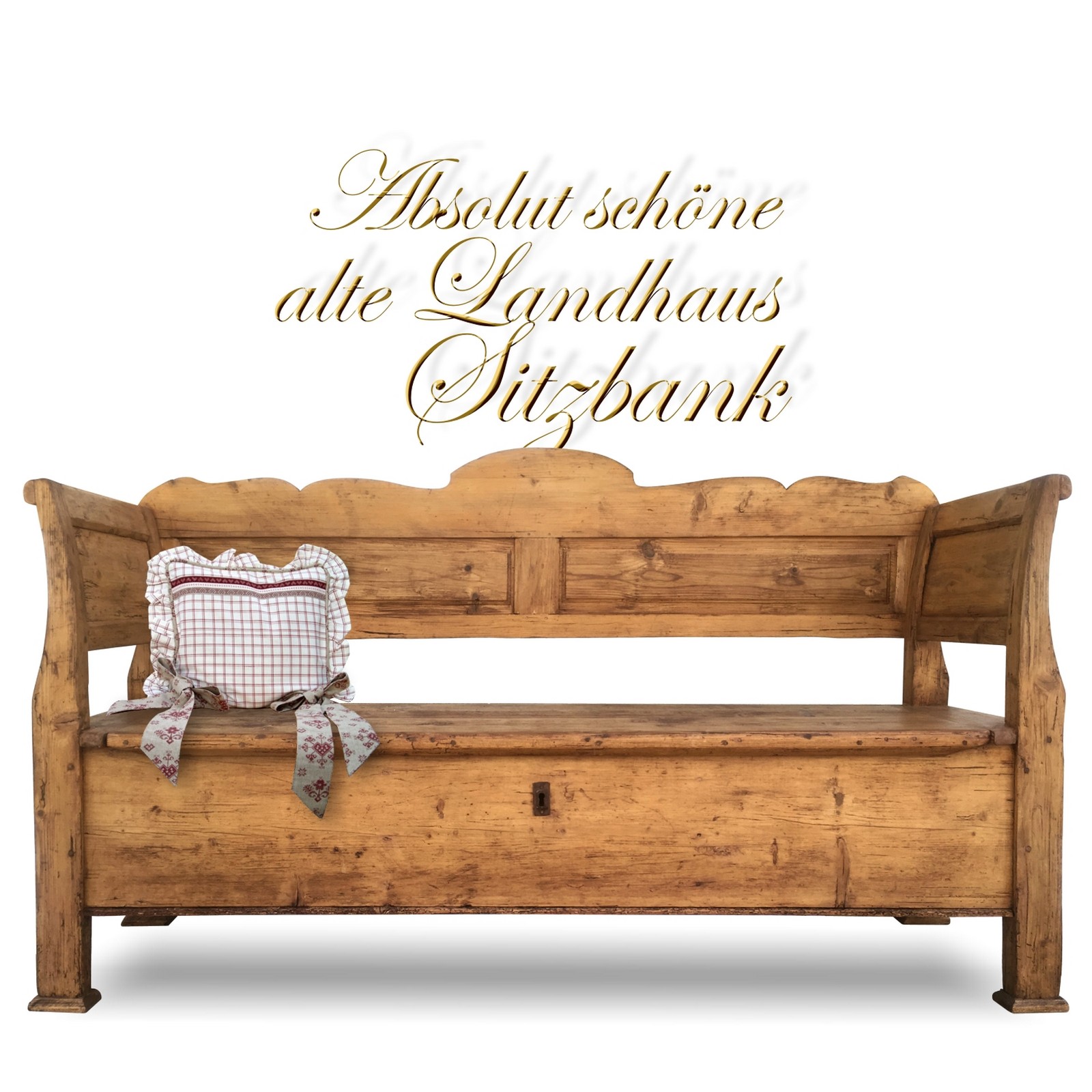 Truhenbank Weichholz