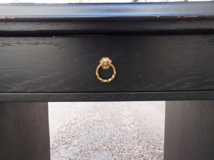 Schreibtisch schwarz antik