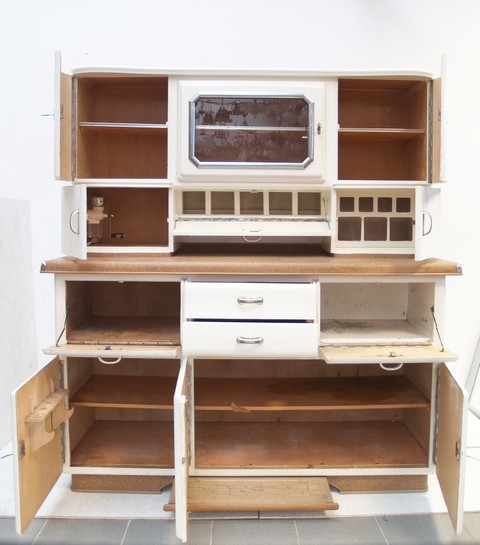 Küchenschrank gebraucht weiß