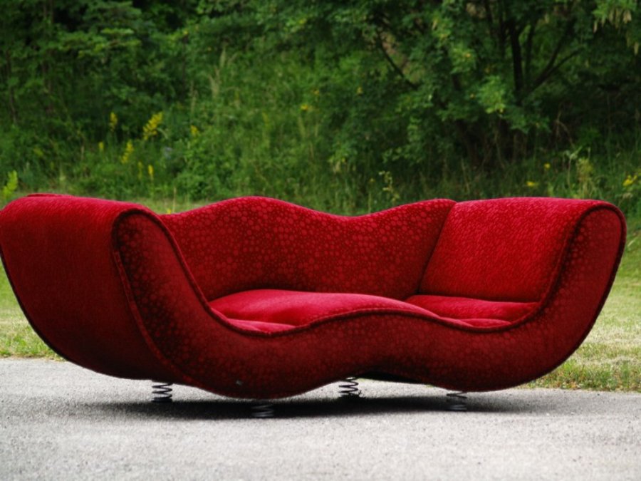 Sofa Bretz rot Hookipa