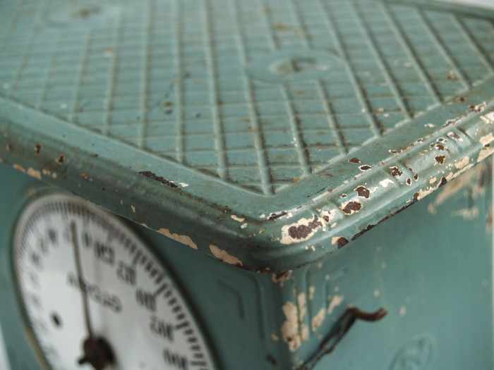 Personenwaage Vintage