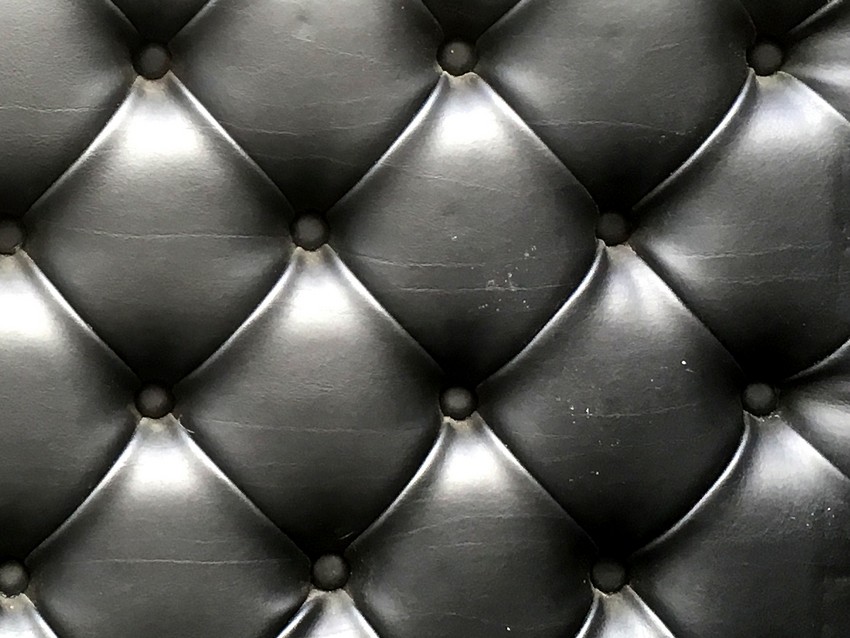 Chesterfield Sofa schwarz