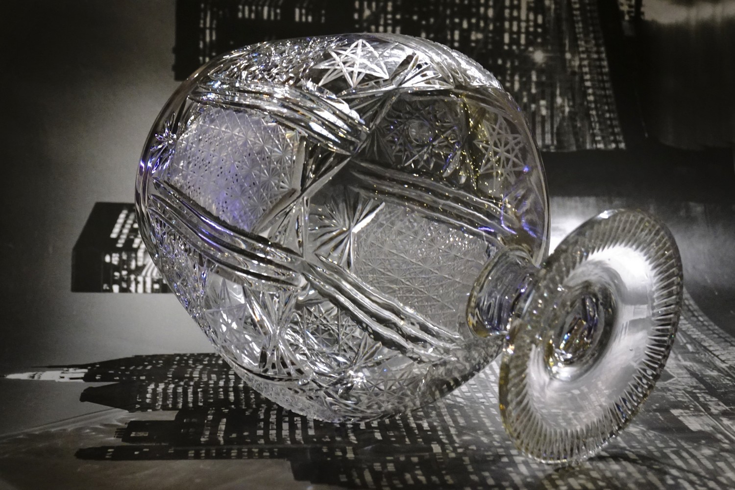 Bleikristall Vase Bowle Cocktail Gläser Kerzenständer Kerzenhalter Windlicht groß Whiskyglas