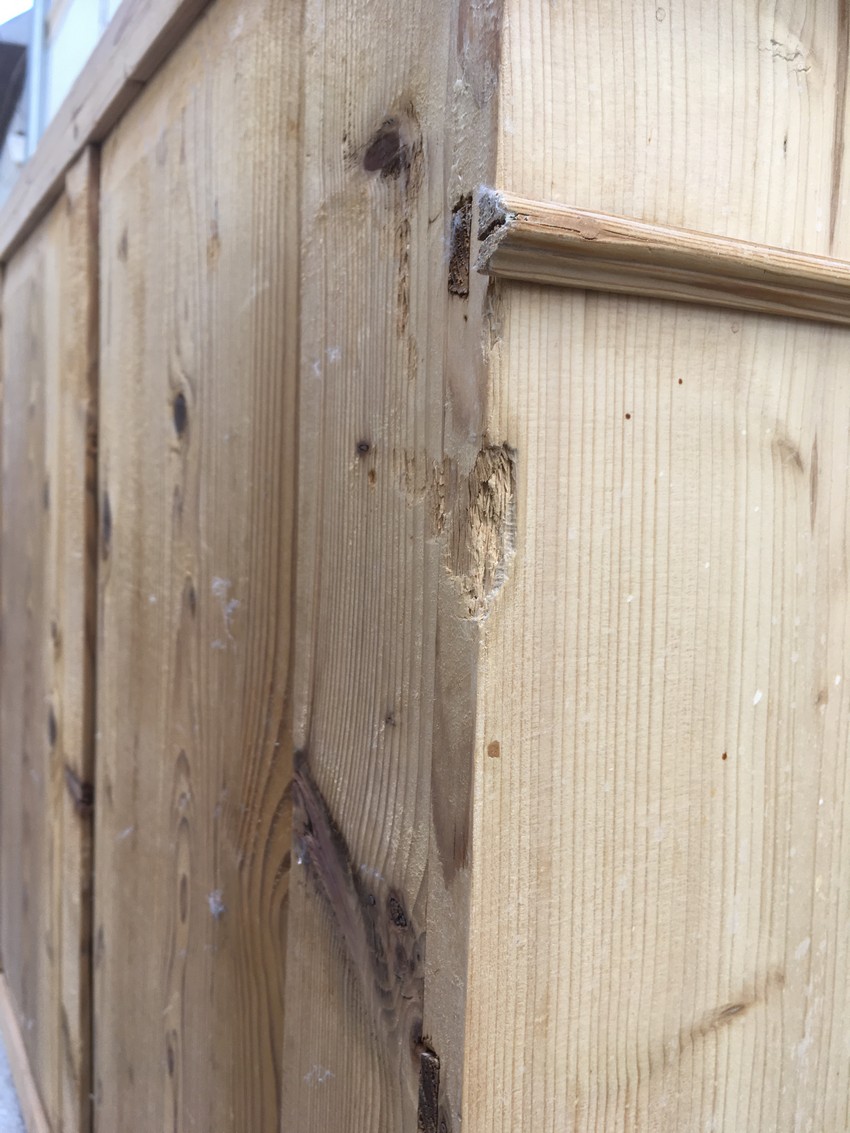 Kommode Antik Naturholz Landhaus Möbel