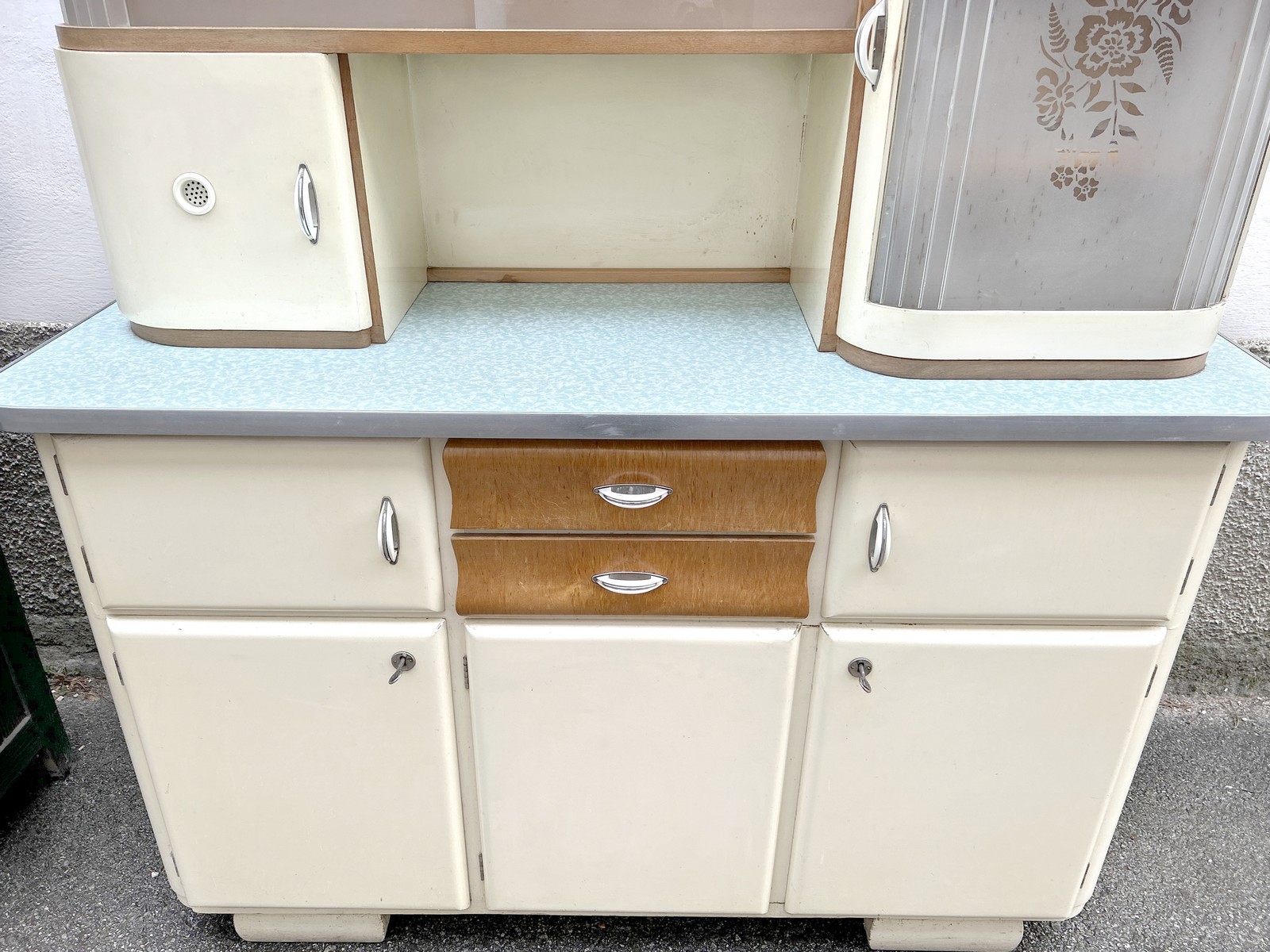 Vintage Küchenschrank antike Omas Kredenz