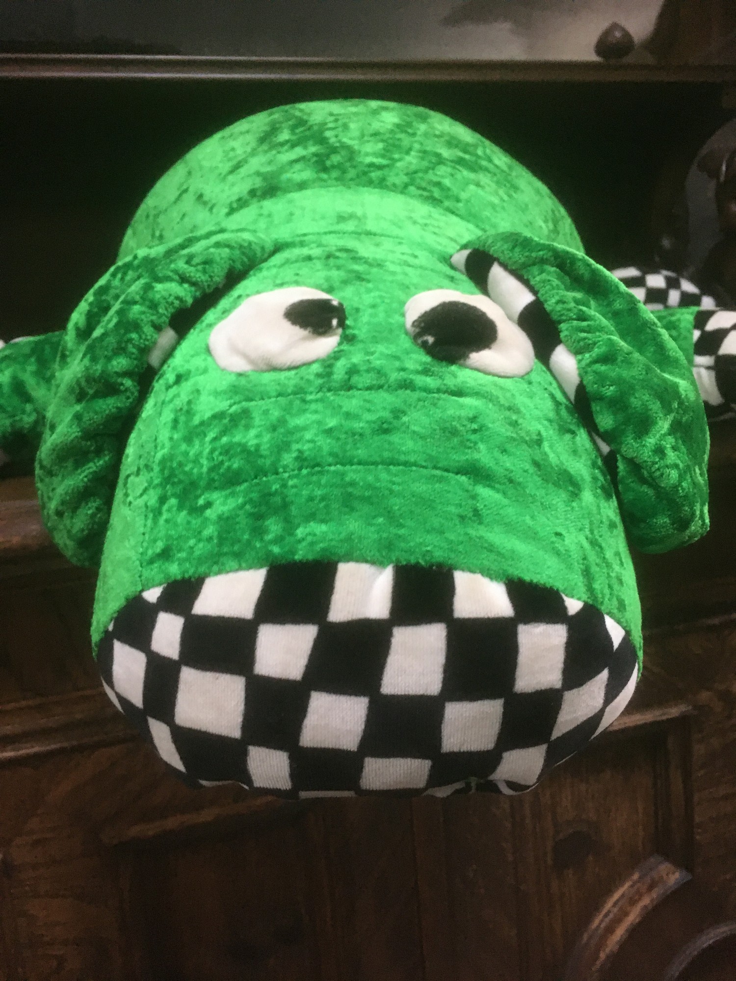 Bretz Sofa-Kissen Polster checkered grün Karo chwein Sofakissen Dekokissen Original grün Karo