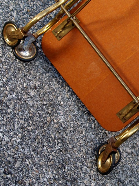 Retro Beistelltisch 60er-Jahre