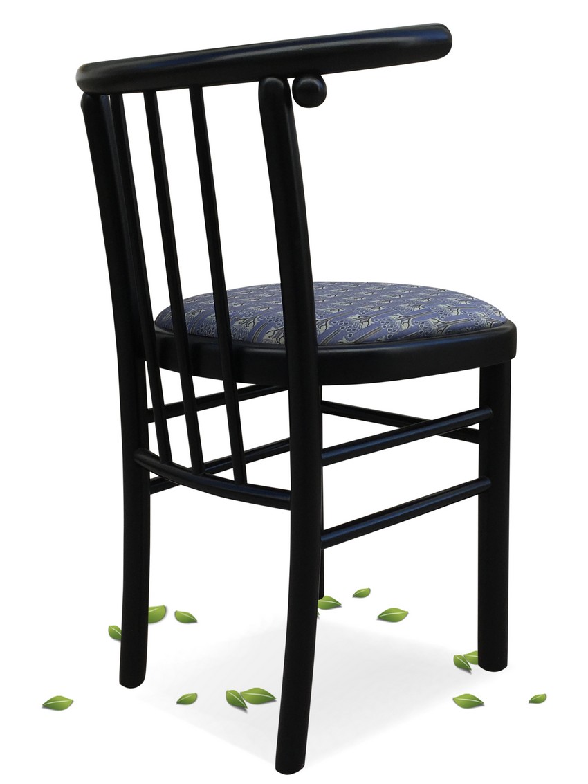 Wiener Werkstätten Sessel Stühle Hoffmann Jugendstil schwarz