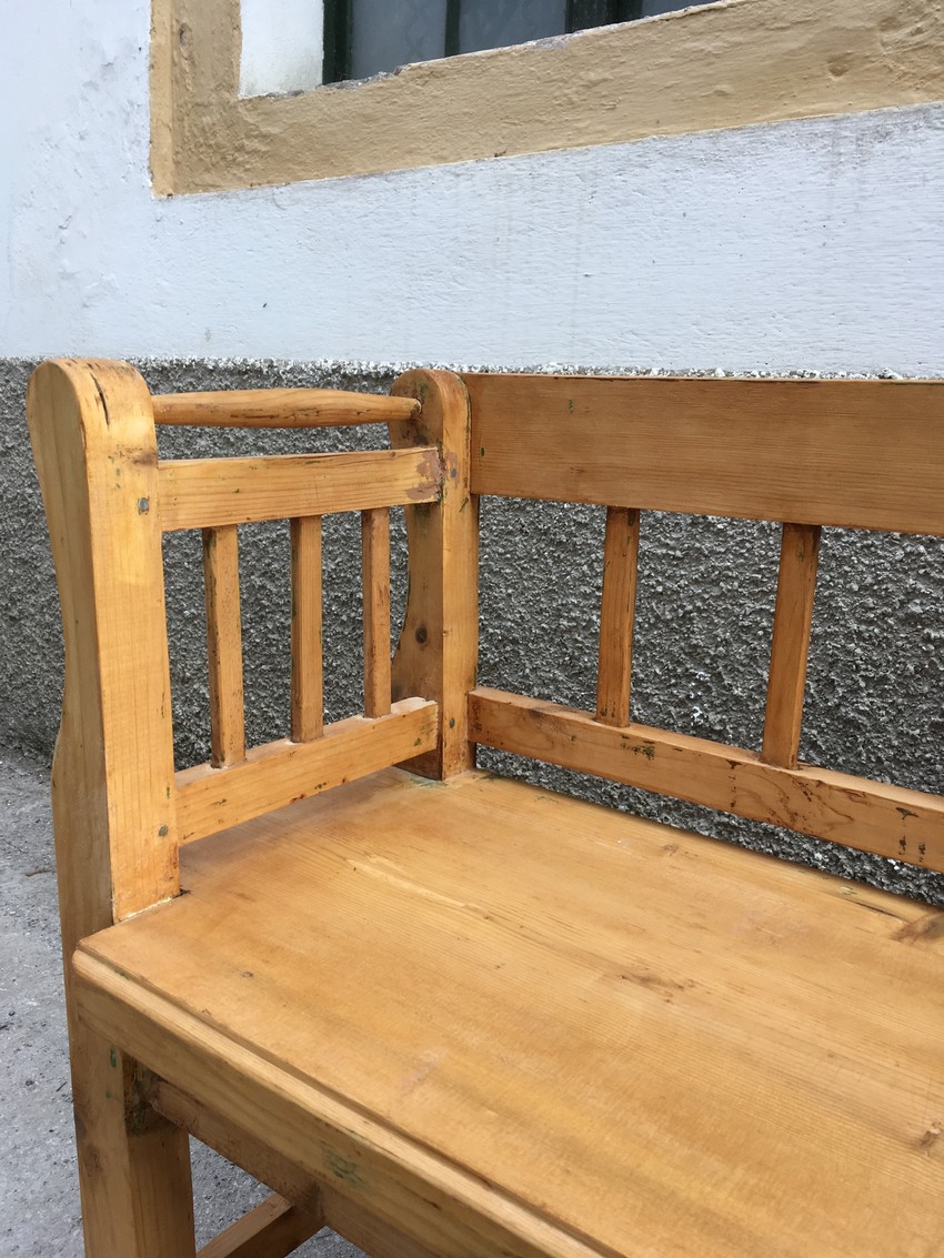 Kuechensitzbank Vollholz