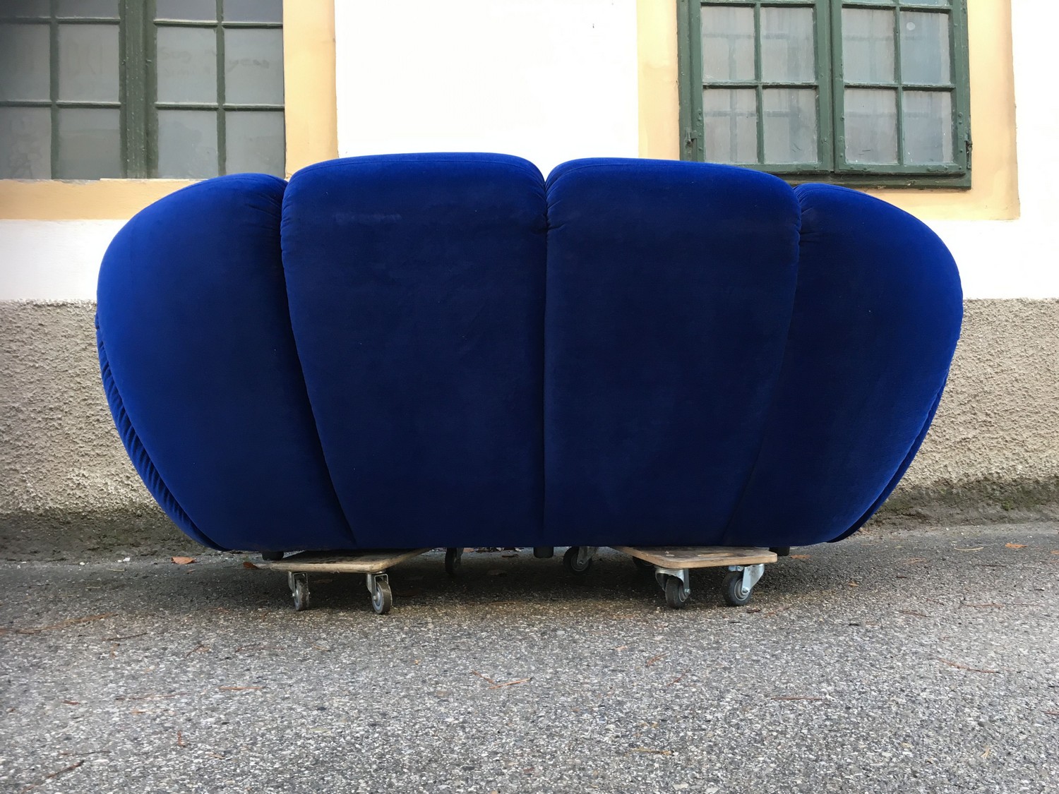 Bretz Sofa Design blau Aktion Kautsch Couch