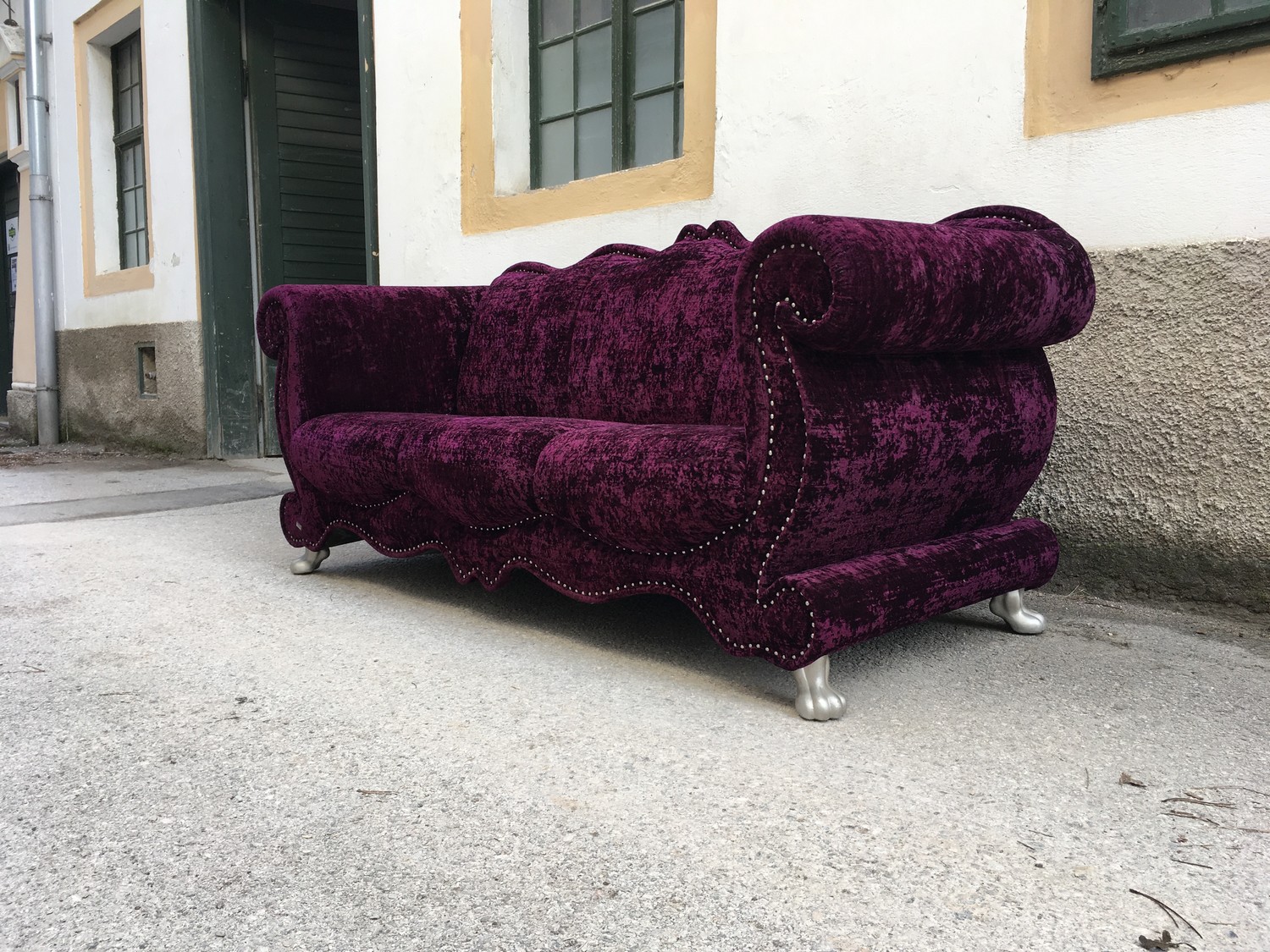 Sofa Bretz Emily Design Möbel violett lila