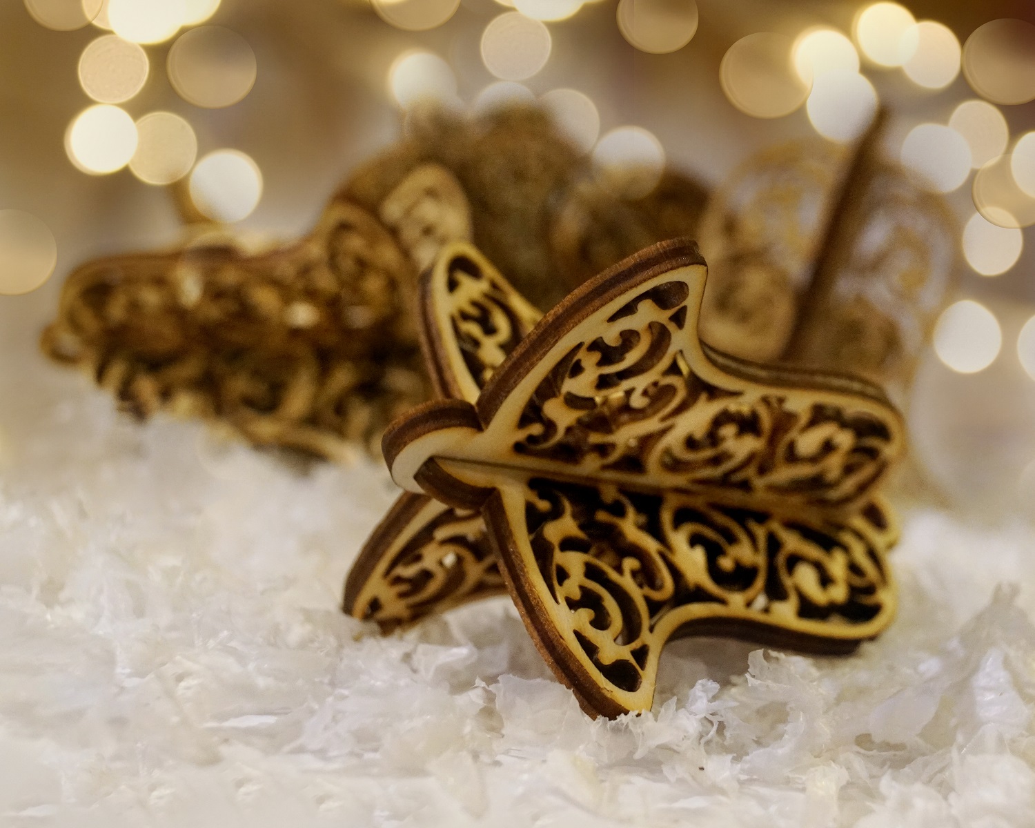 Weihnachtsbaumschmuck Holz Glocke Bauernchristbaum Sale