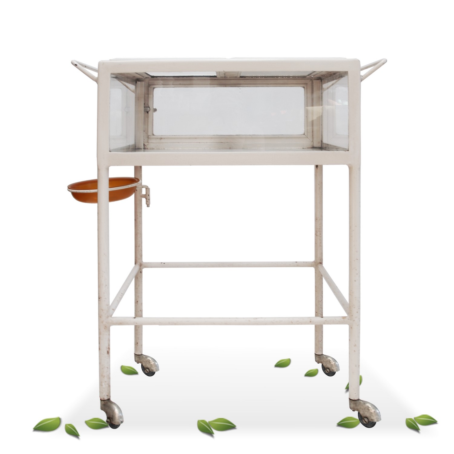 Beistelltisch Arzttisch Bauhaus Metall creme Industrialdesign Beistelltisch Arzttisch Bauhaus Metall creme Industrialdesign