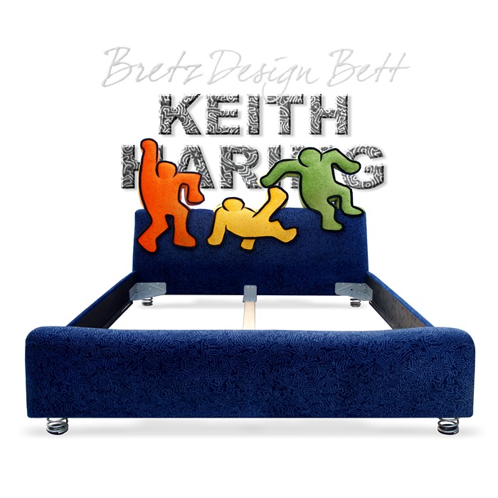 Bretz Bett Keith Haring Design Sofa