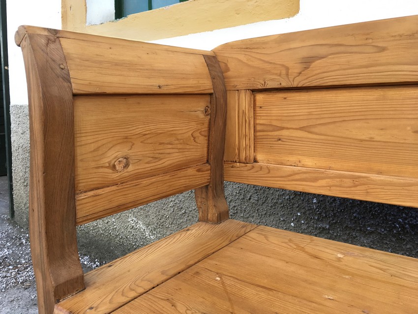 Kuechensitzbank mit Truhe