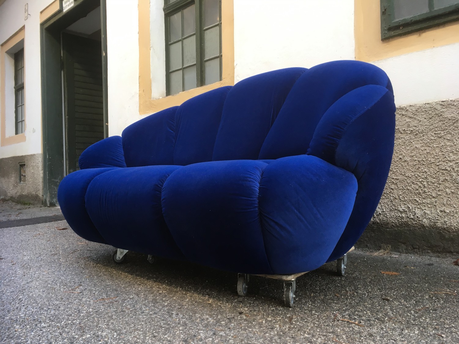 Bretz Sofa Design blau Aktion