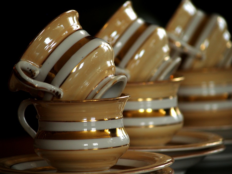 antikes Kaffeeset