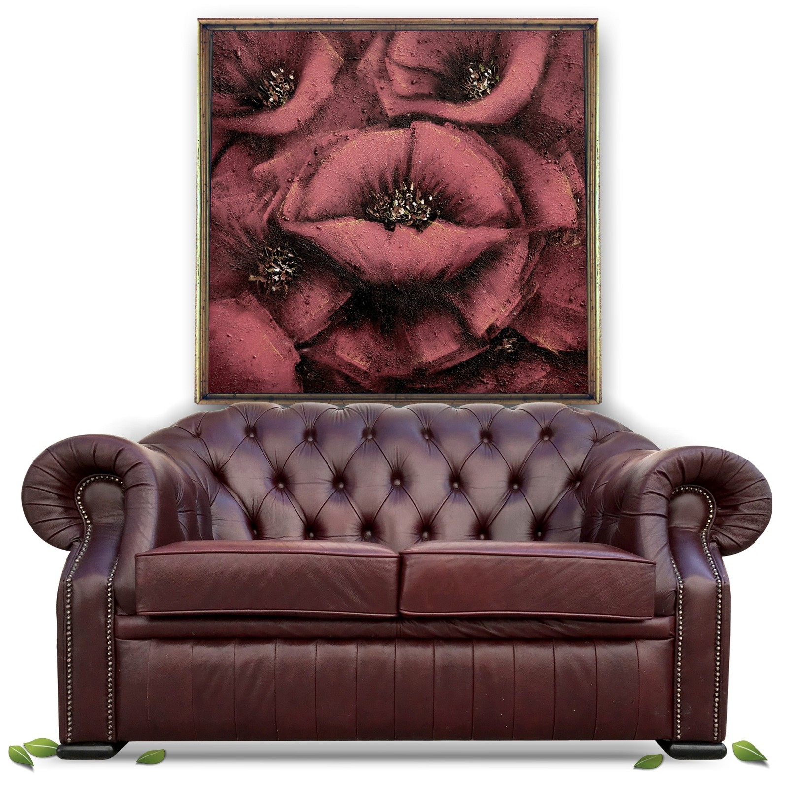 Chesterfield Ledersofa