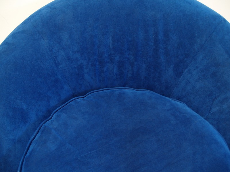 Bretz Pool Stuhl blau 