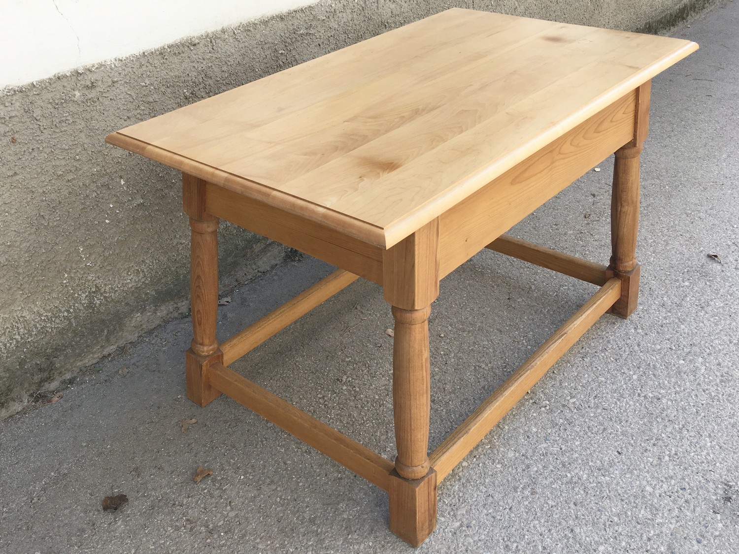 Tisch Speisetisch Esstisch Landhausstil Massivholz Ahorn Eiche alt