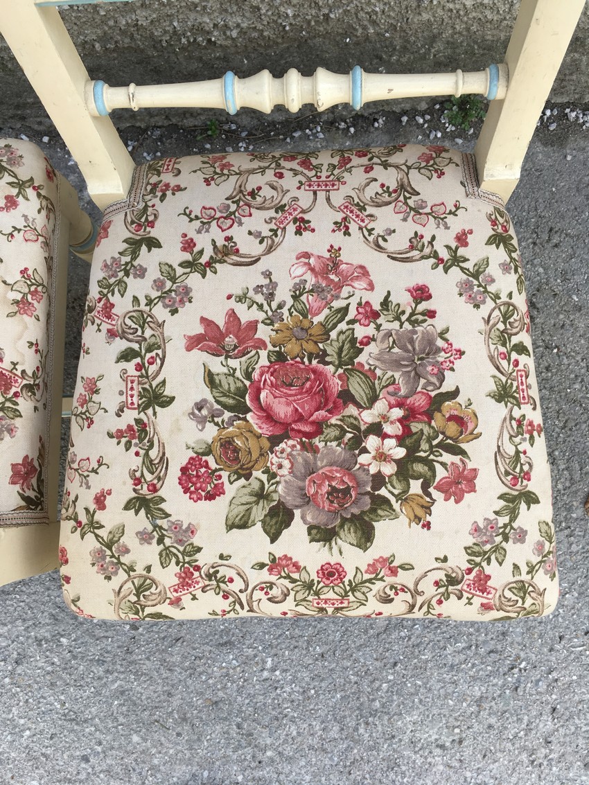 Shabby Chic Sessel antik