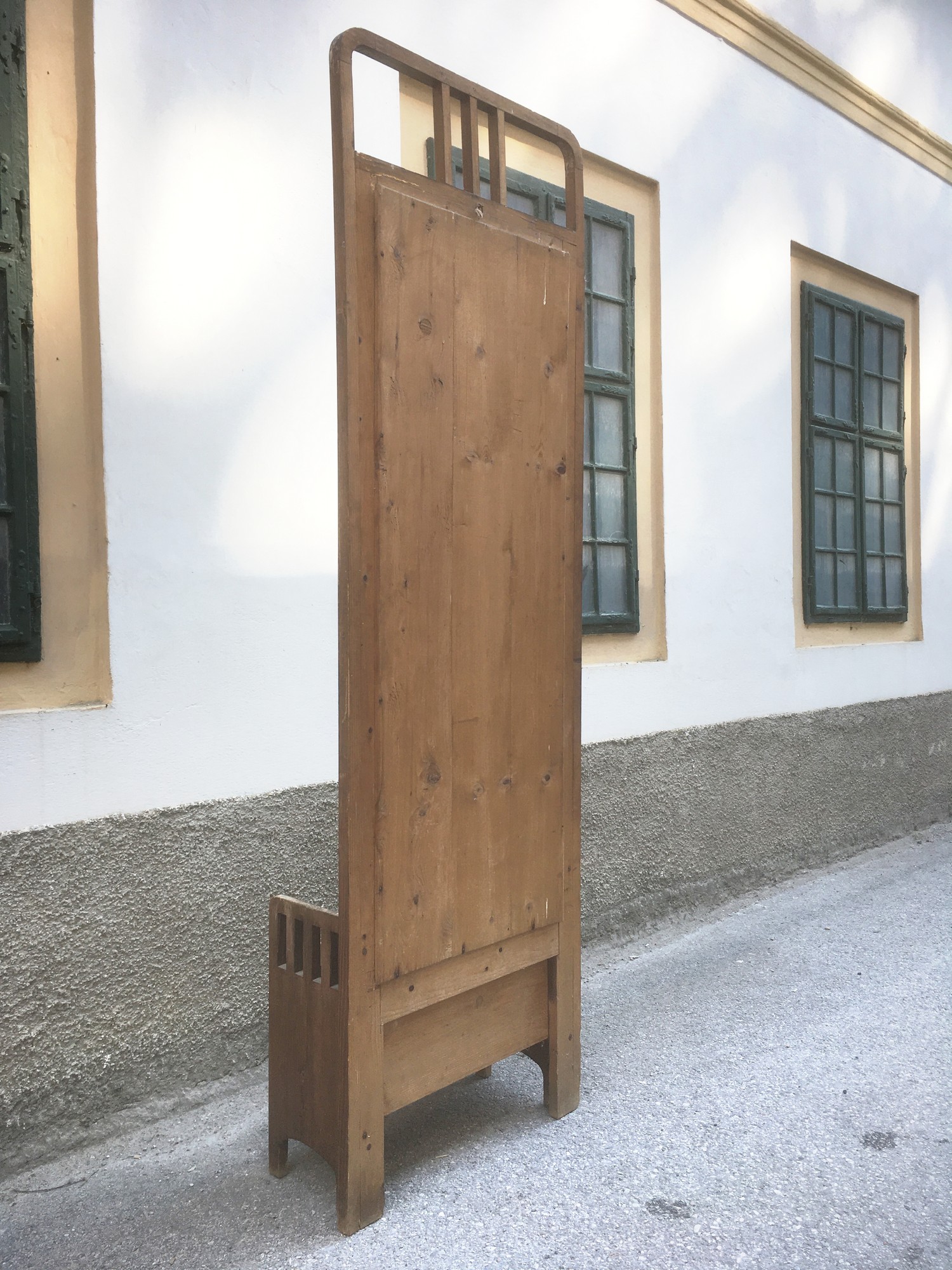 Vollholz Garderobe Antiquität