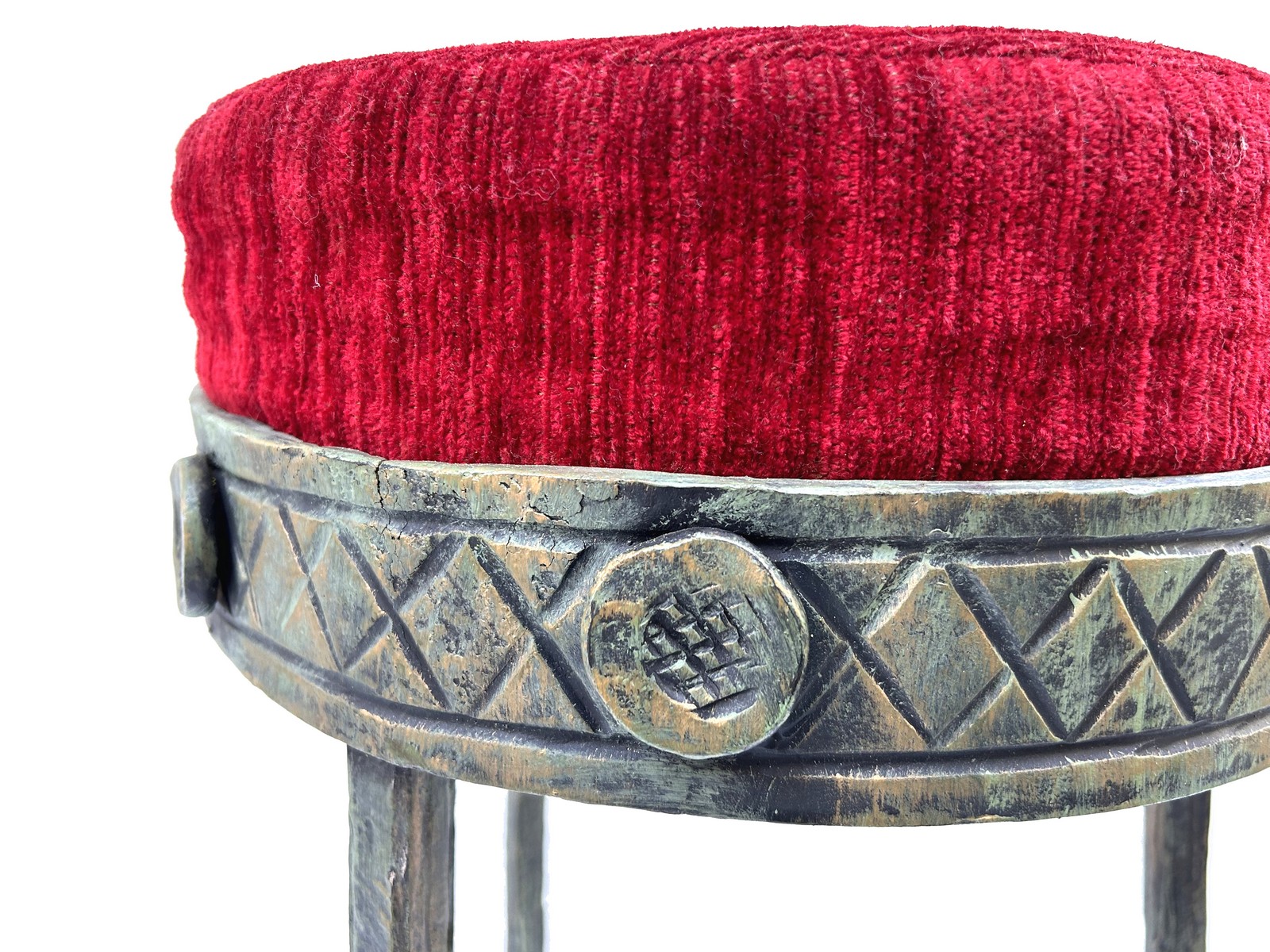 Schwere Barhocker Schmiedeeisen elegantes Design