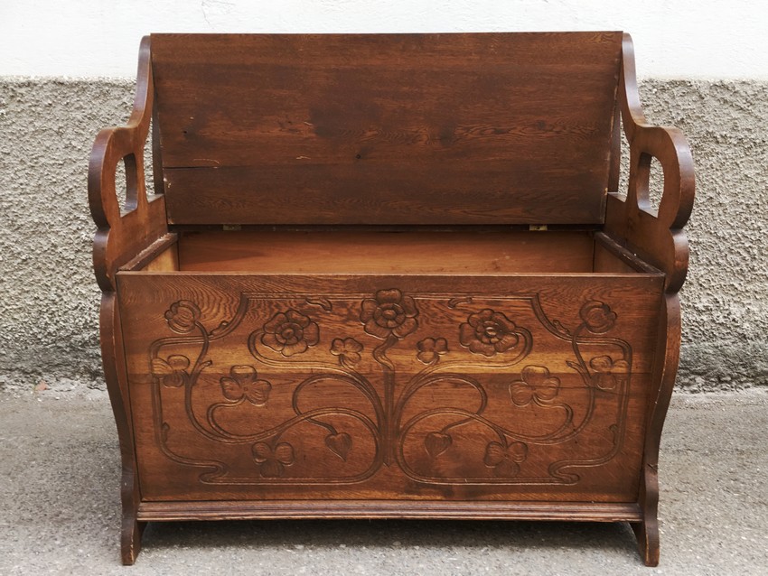 Truhe original Jugendstil