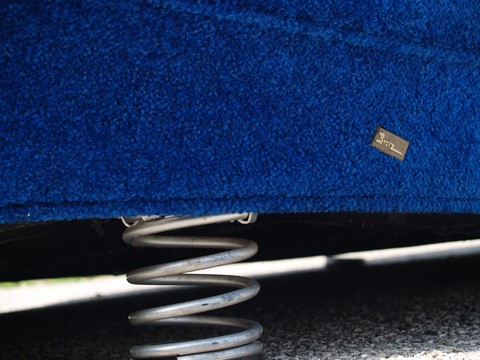 Bretz Pool Sofa blau