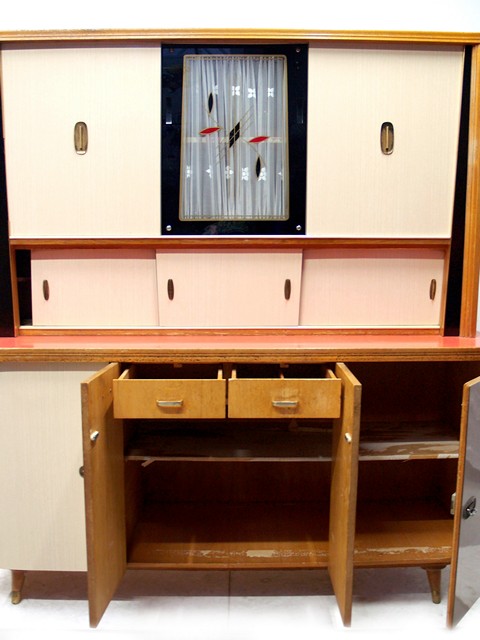 Vintage Küchenschrank Original Retro Möbel Vintage Küchenschrank Pastellfarben