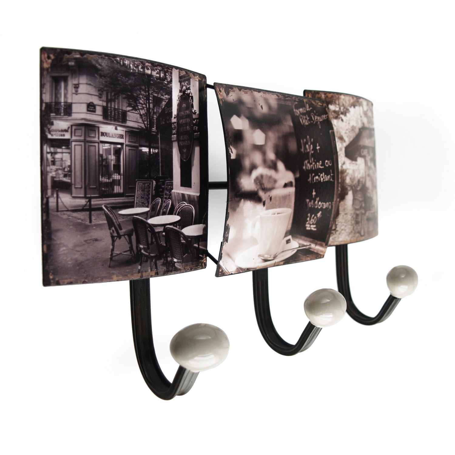 Wandgarderobe Hakenleiste Garderobe Cafe de Paris Garderobe Cafe de Paris