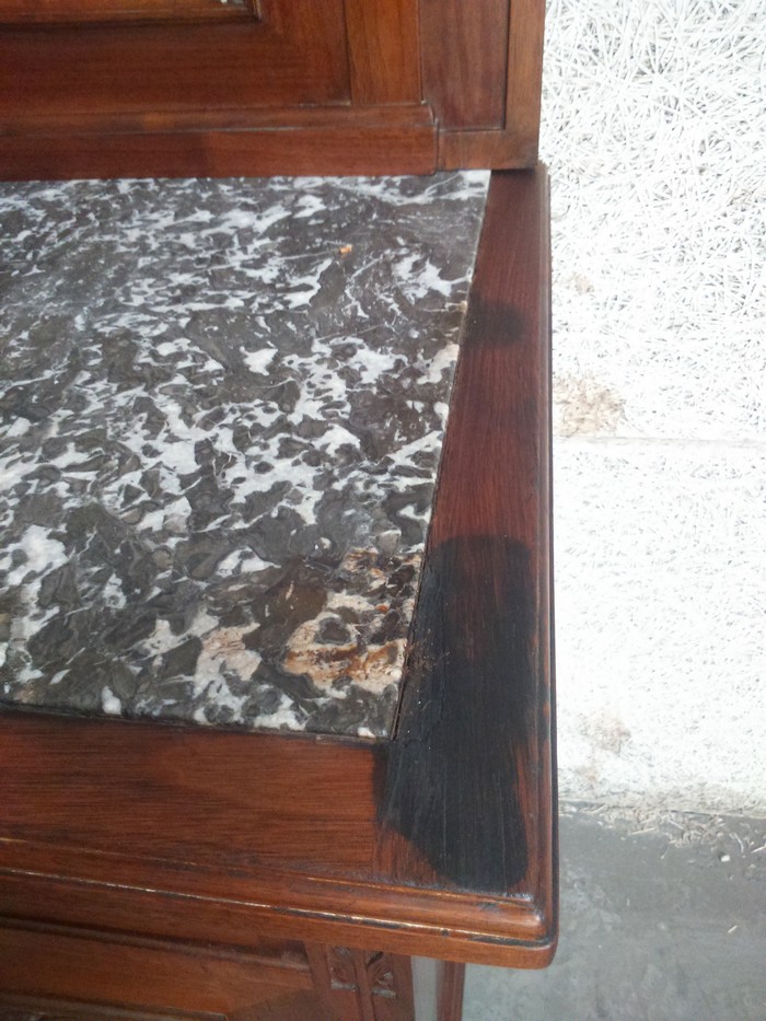 Jugendstil Spiegelkommode antik