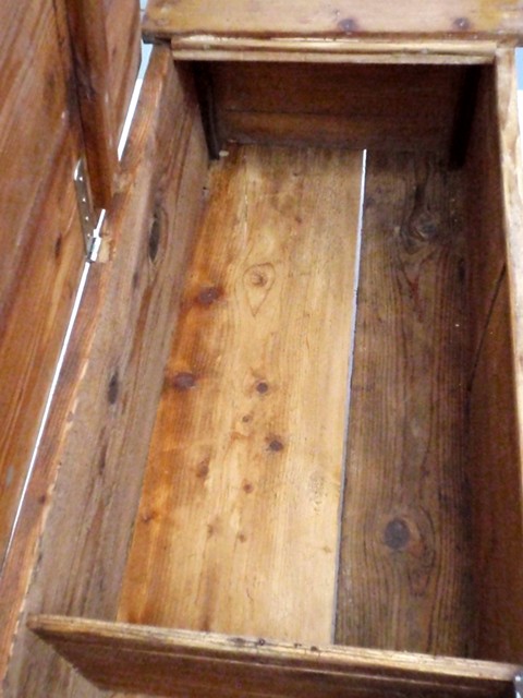 antike Küchensitzbank