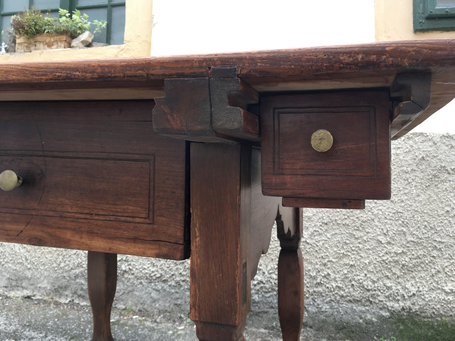 Tisch Esstisch Speisetisch antik Jogltisch Laden Bauerntisch Landhaus