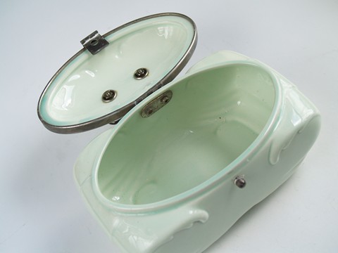 antike Keksdose Keramik