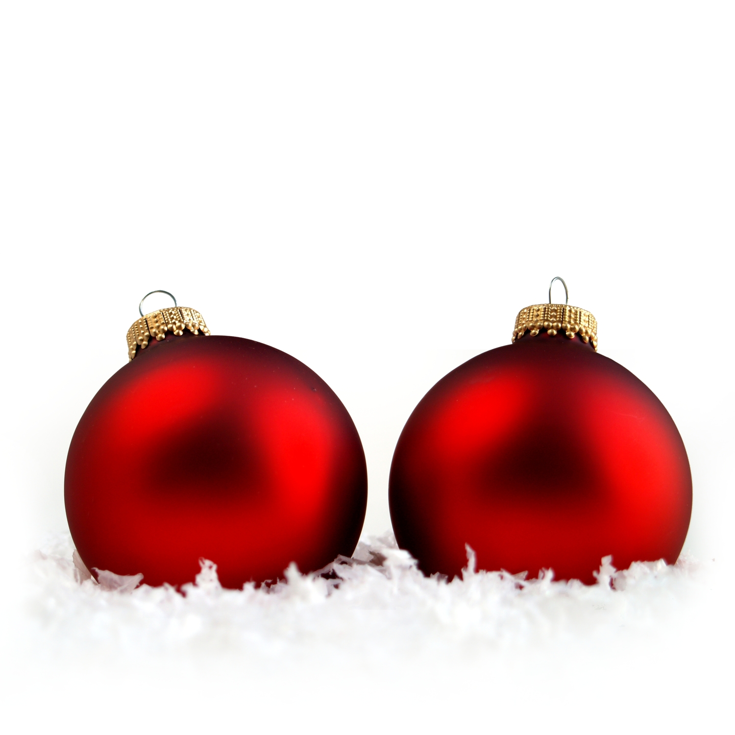 Christbaumkugel Lauscha Kugel Glas Samt-Rot